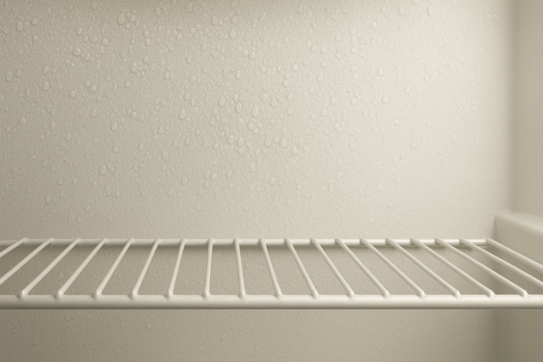 Dlaczego w lodówce skrapla się woda