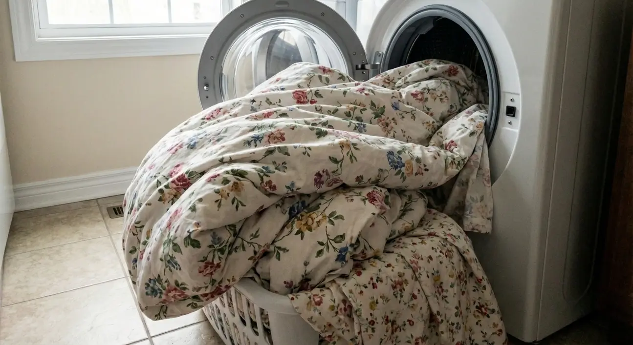 jak prać pościel