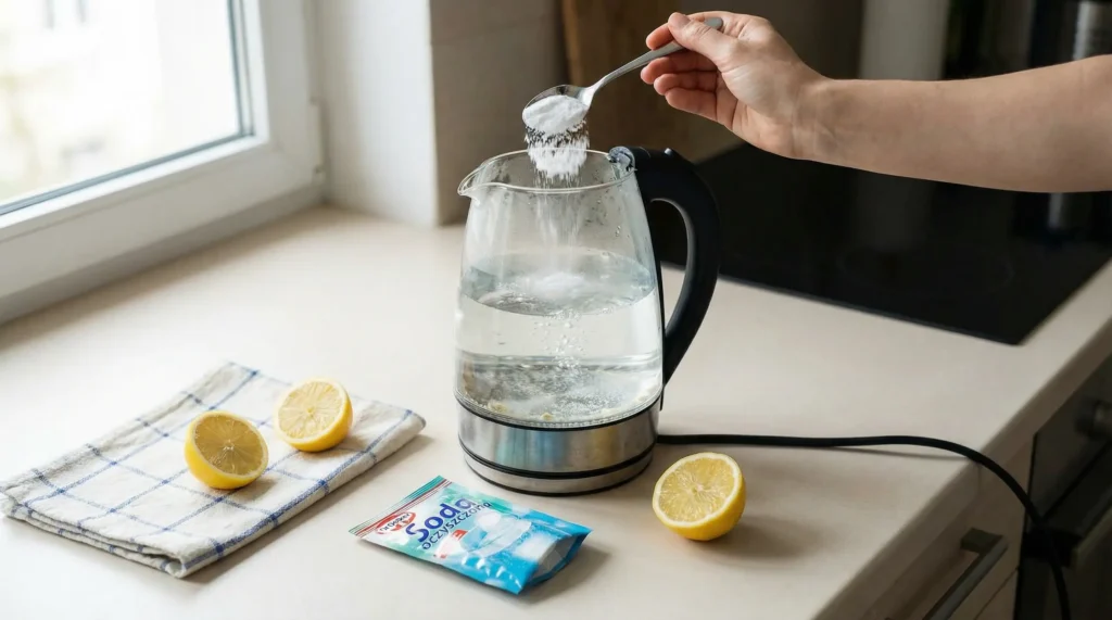 odkamienianie czajnika