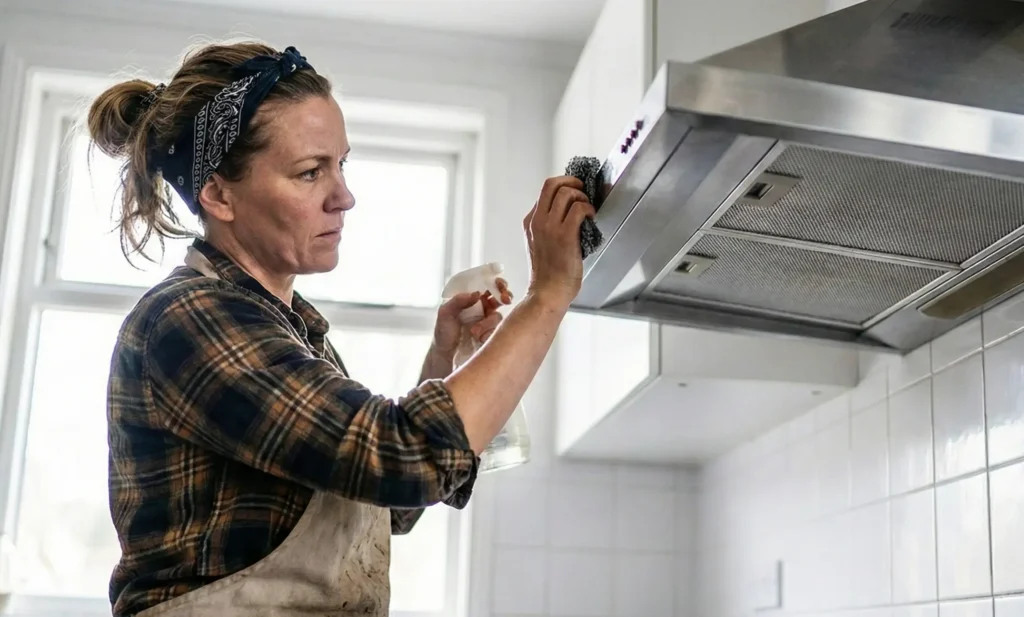 jak wyczyścić okap