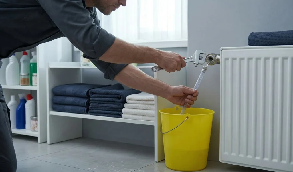 Jak spuścić wodę z grzejnika Instrukcja krok po kroku