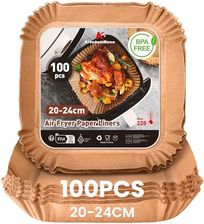 Papier do pieczenia w Airfryer; 100 sztuk, 20-24 cm
